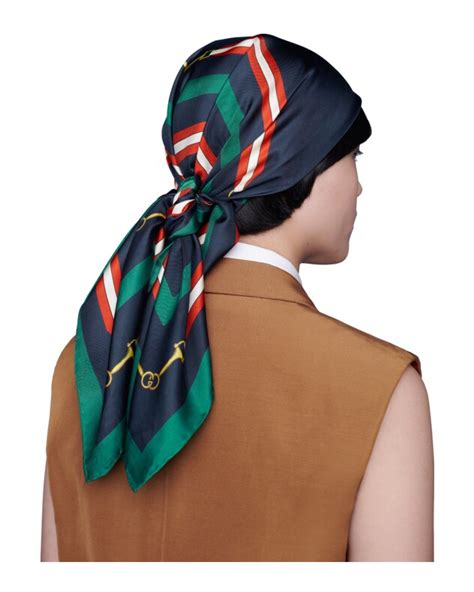 pelle di maiale chiazzata gucci|Sciarpe & Foulard da Donna .